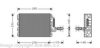 AVA QUALITY COOLING VWV171 Evaporator, air conditioning